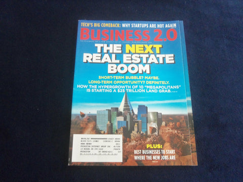 2005 NOVEMBER BUSINESS 2.0 MAGAZINE - THE NEXT REAL ESTATE BOOM - ST 7035