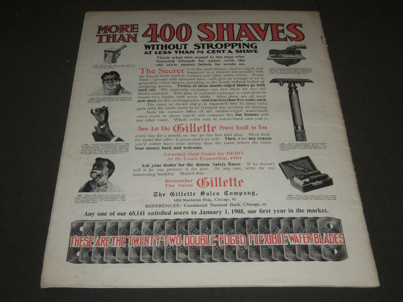 1905 FEBRUARY 25 THE SATURDAY EVENING POST MAGAZINE - ILLUSTRATED COVER - SP 764