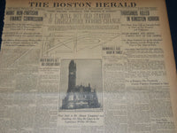 1907 JANUARY 18 THE BOSTON HERALD - THOUSANDS KILLED IN KINGSTON HORROR - BH 325