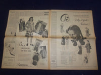 1944 SEP 4 NEW YORK TIMES - GERMANS FLEE AS ALLIES DRIVE ON BRUSSELS - NP 6613