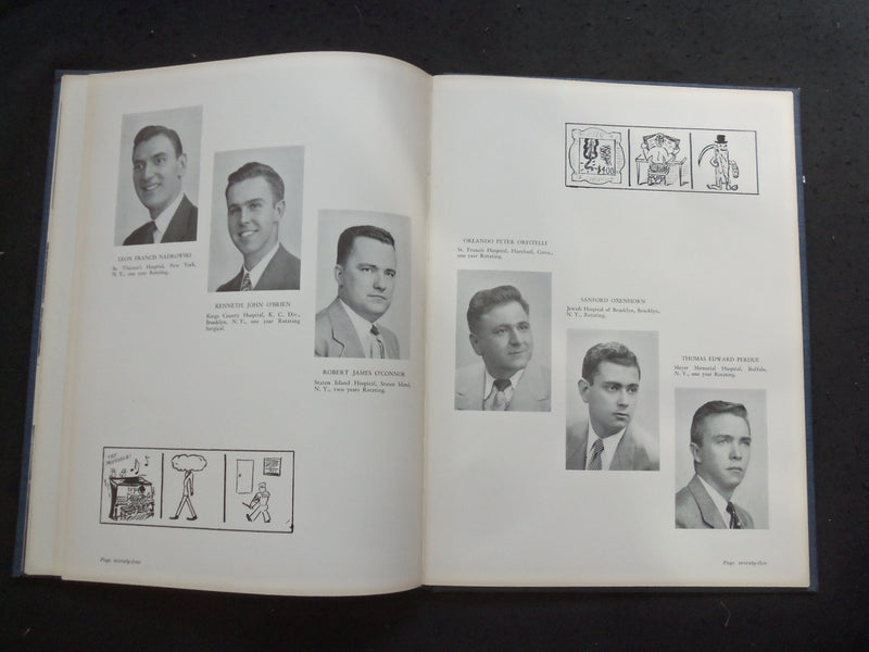 1951 LICHONIAN LONG ISLAND COLLEGE OF MEDICINE YEARBOOK - BROOKLYN, NY - YB 3148