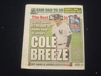 2021 APRIL 7 NEW YORK POST NEWSPAPER- NYC QUALITY OF LIFE PLUMMETS - COLE K'S 13