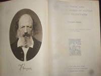 1899 ALFRED LORD TENNYSON - POETIC AND DRAMATIC WORKS HARDCOVER BOOK - KD 9169