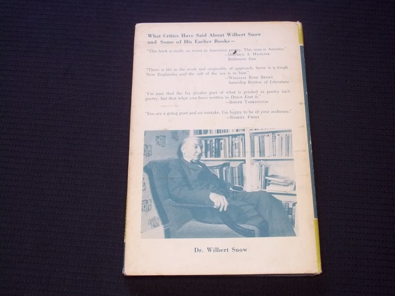 1957 SONNETS TO STEVE AND OTHER POEMS HARDCOVER BOOK SIGNED BY SNOW - KD 7556