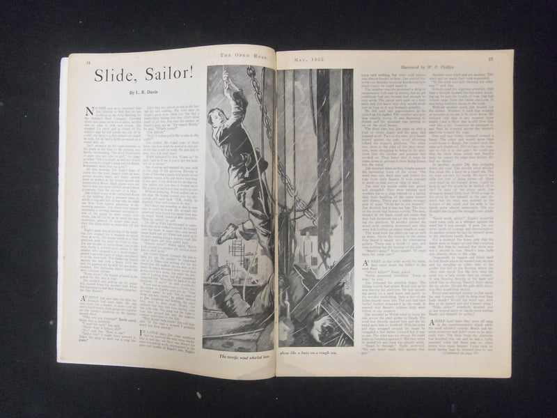 1935 MAY OPEN ROAD FOR BOYS MAGAZINE - ST 4622