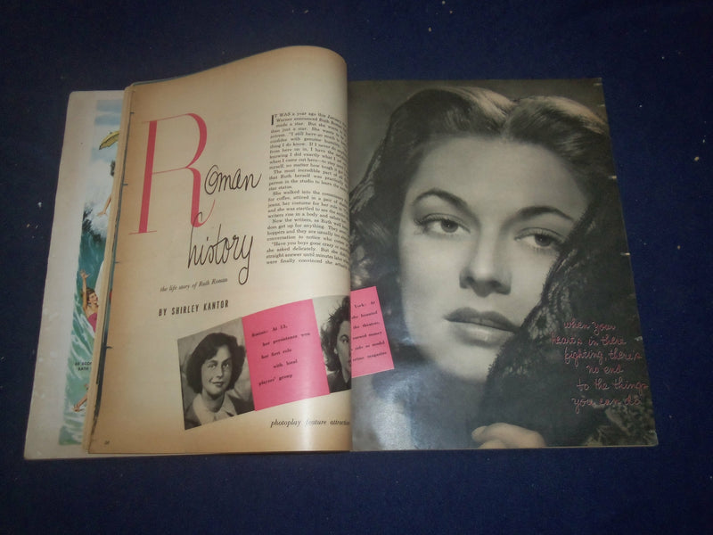 1951 JANUARY PHOTOPLAY MAGAZINE - LANA TURNER COVER - F 251U