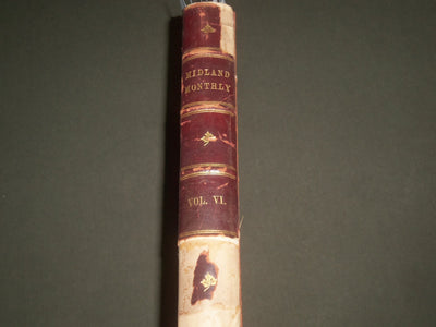 1896 JULY-DECEMBER THE MIDLAND MONTHLY MAGAZINE BOUND VOLUME - KD 4674