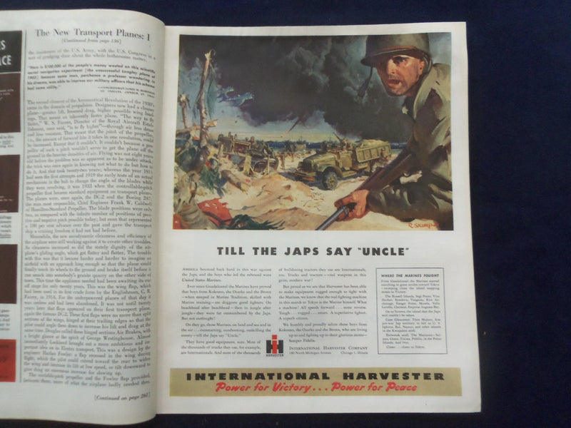 1945 JUNE FORTUNE MAGAZINE - GREAT COVER & ADS - F 924