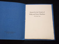 1943 A PARABLE THE FIFTY-FIRST CHAPTER OF GENESIS SOFTCOVER BOOK - J 7178