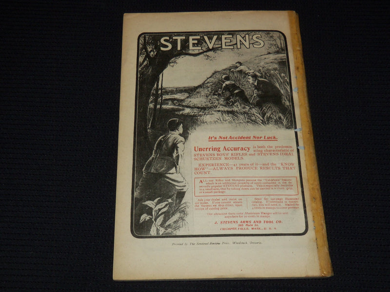 1906 APRIL ROD AND GUN IN CANADA AND MOTOR MAGAZINE - AUTO-ICEBOAT - J 8102