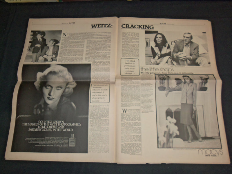 1979 MARCH 2-9 W MAGAZINE - GREAT STORIES, PHOTOS & ADS - NP 3355