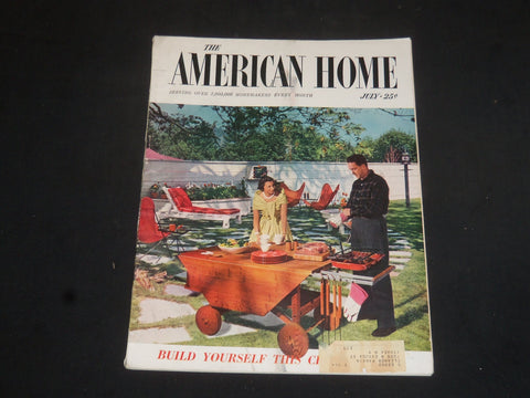 1955 JULY THE AMERICAN HOME MAGAZINE - NICE COVER, STORIES & PHOTOS - SP 7212
