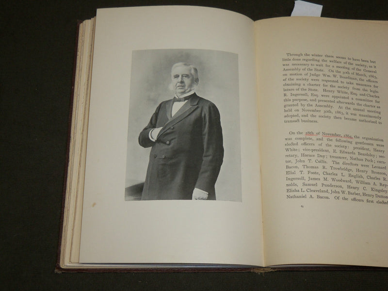 1893 THE ENGLISH MEMORIAL BOOK - NEW HAVEN COLONY HISTORICAL SOCIETY - KD 6224