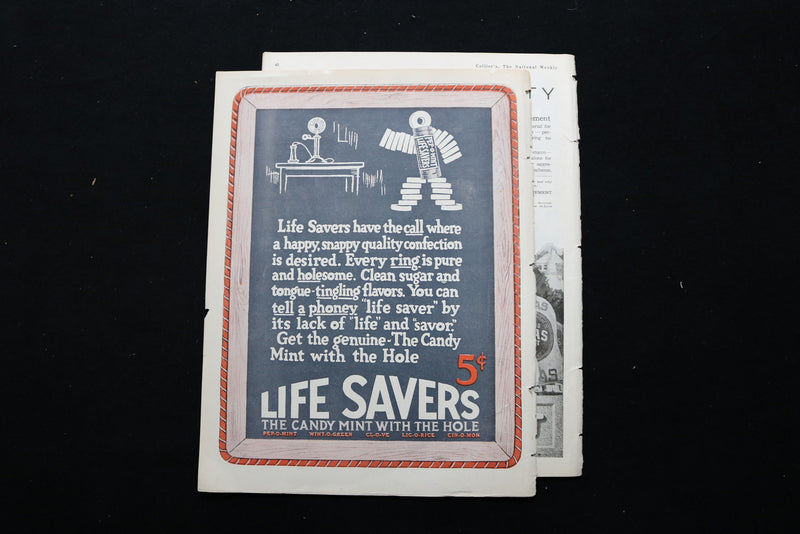 1920 JANUARY 24 COLLIER'S MAGAZINE - WASH YOUR OWN DISHES COVER - E 10968