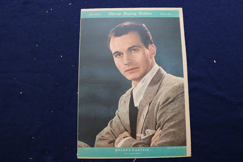 1946 JULY 28 CHICAGO TRIBUNE MAGAZINE - HELMUT DANTINE COVER - E 22835