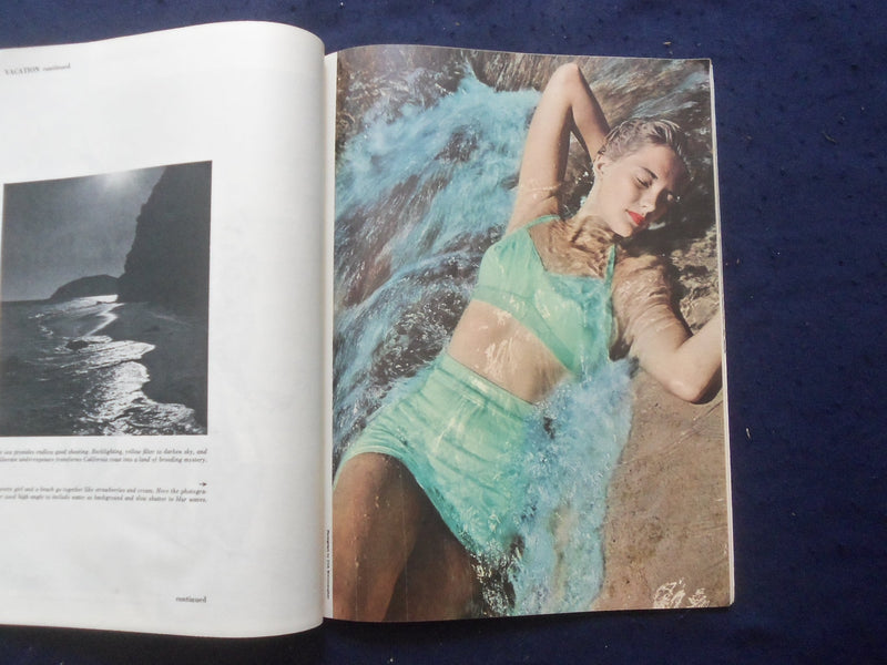 1953 JULY PHOTOGRAPHY MAGAZINE - PHILIPE HALSMAN - ABC'S OF COLOR - SP 4781J
