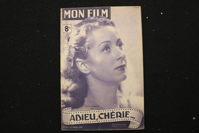 1947 JANUARY 1 MON FILM MAGAZINE - DANIELLE DARRIEUX COVER - E 25867