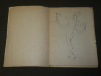 1940'S FOLLIES BERGERE PROGRAM - PAUL DERVAL - GREAT PHOTOS - J 3680