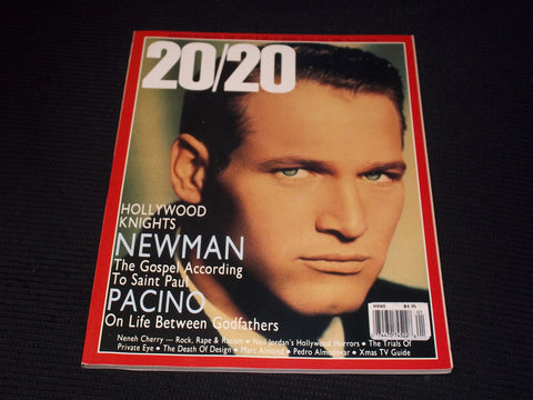 1990 JANUARY 20/20 MAGAZINE - PAUL NEWMAN FRONT COVER - E 20521