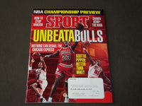 1996 JUNE SPORT MAGAZINE - UNBEATABULLS - MICHAEL JORDAN COVER - CW 413