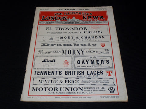 1955 JUNE 25 ILLUSTRATED LONDON NEWS MAGAZINE NICE COVERS & ADS - E 4246