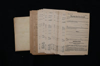 1950'S NEW YORK CENTRAL SYSTEM EPHEMERA LOT - CONDUCTOR - TRACK CAR - K 3085