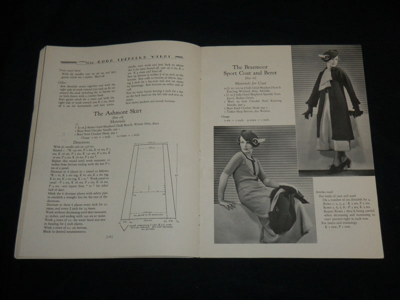 1934 GOOD SHEPHERD STYLE BOOK NO. 345 - FASHION - NICE PHOTOS - J 6732