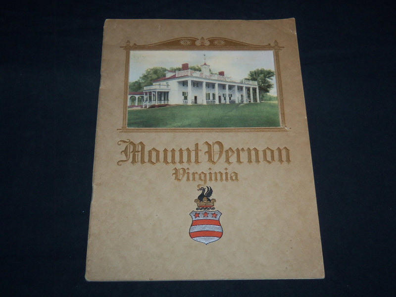 1921 MOUNT VERNON VIRGINIA ILLUSTRATED HANDBOOK - NICE PHOTOS - J 8669