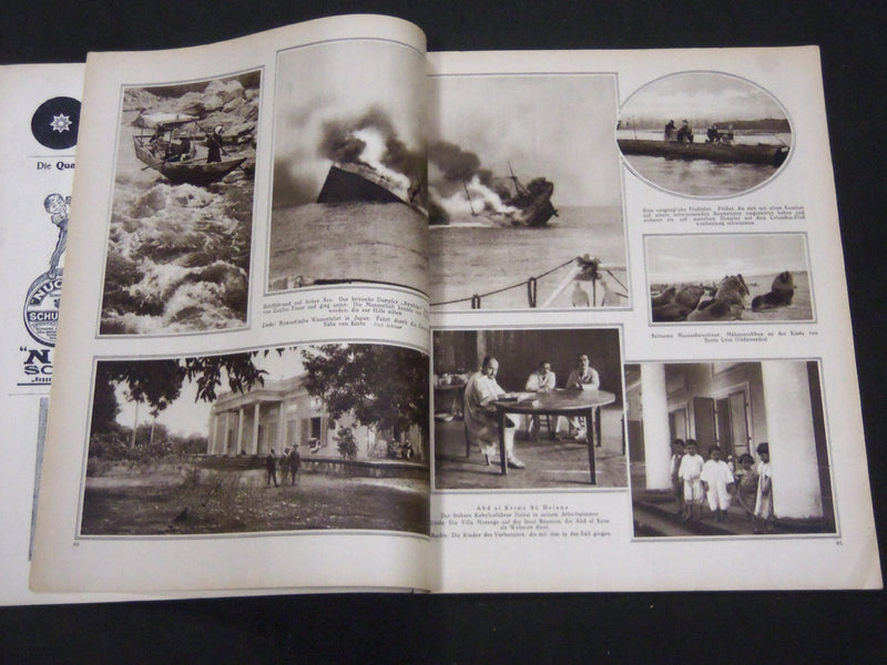 1927 JANUARY 15 DIE WOCHE GERMAN MAGAZINE - NICE ILLUSTRATED COVER - ST 4312