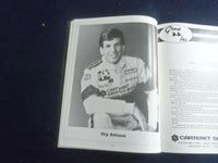 1987 SEPTEMBER 18-20 BOSCH SPARK PLUG GRAND PRIX RACING PROGRAM - SP 3990Y