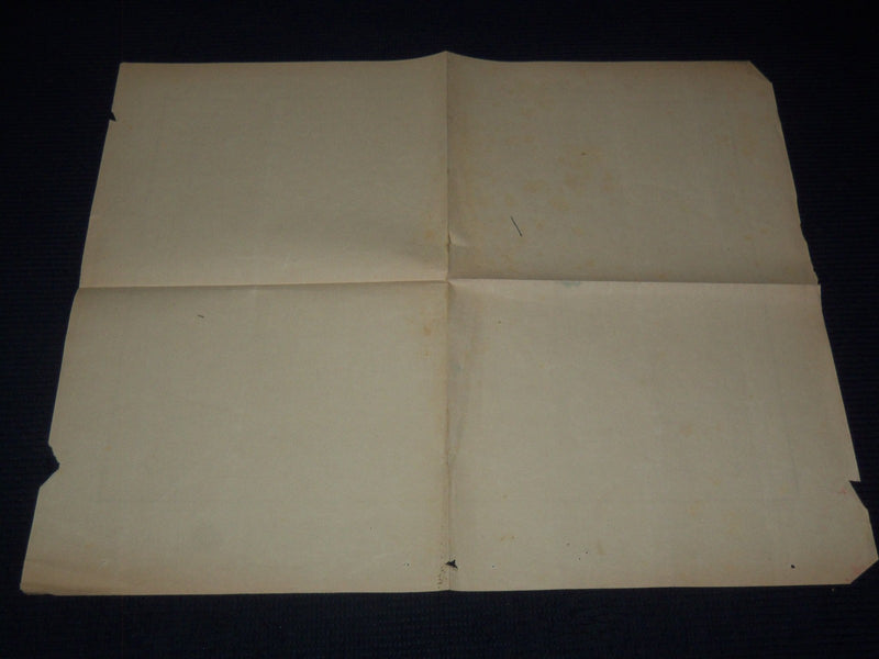 1898 CARTA DOS ARREDORES DE LISBOA 17