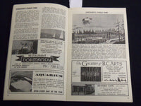 1967 GREATER VANCOUVER VISITORS SHOPPING & ENTERTAINMENT GUIDE BOOK - J 8195