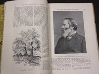 1891 NEW ENGLAND MAGAZINE LOT OF 9 ISSUES - NICE ILLUSTRATIONS & ADS - WR 169