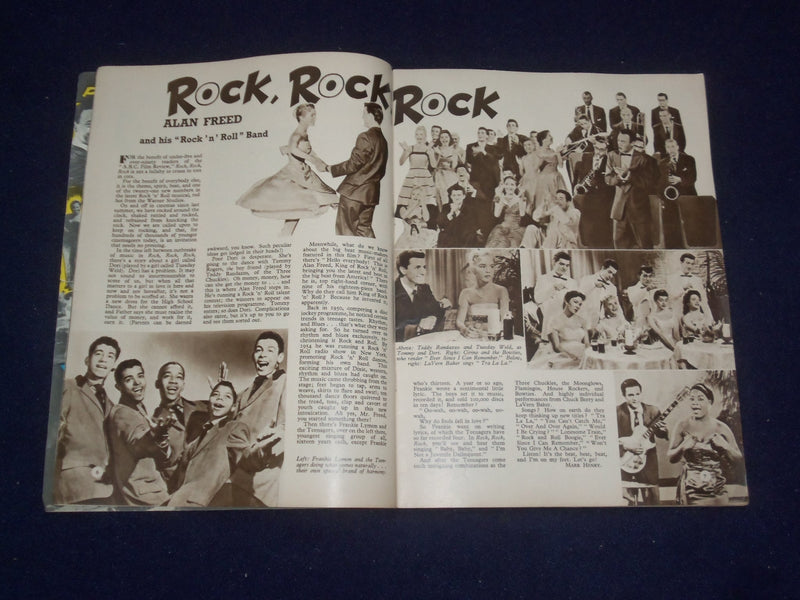 1957 APRIL FILM REVIEW MAGAZINE - JANETTE SCOTT - THE GOOD COMPANIONS - J 9687