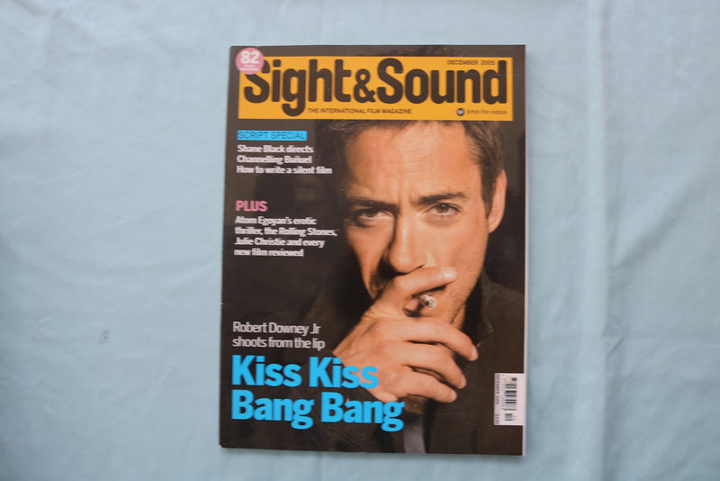 2005 DECEMBER SIGHT & SOUND MAGAZINE - ROBERT DOWNEY JR. COVER - E 19440