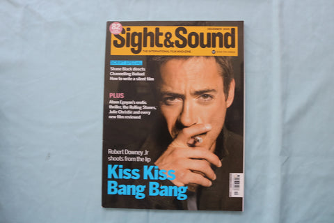 2005 DECEMBER SIGHT & SOUND MAGAZINE - ROBERT DOWNEY JR. COVER - E 19440