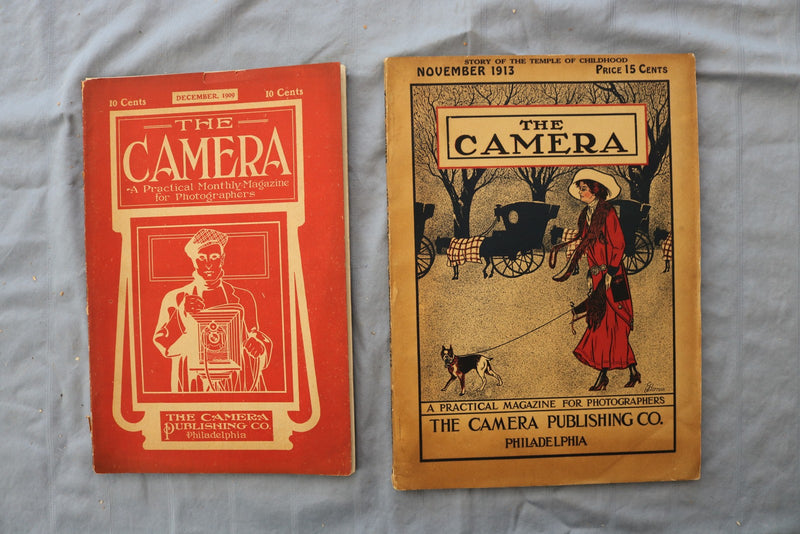 1909-1916 THE CAMERA MAGAZINE - LOT OF 18 - O 3836