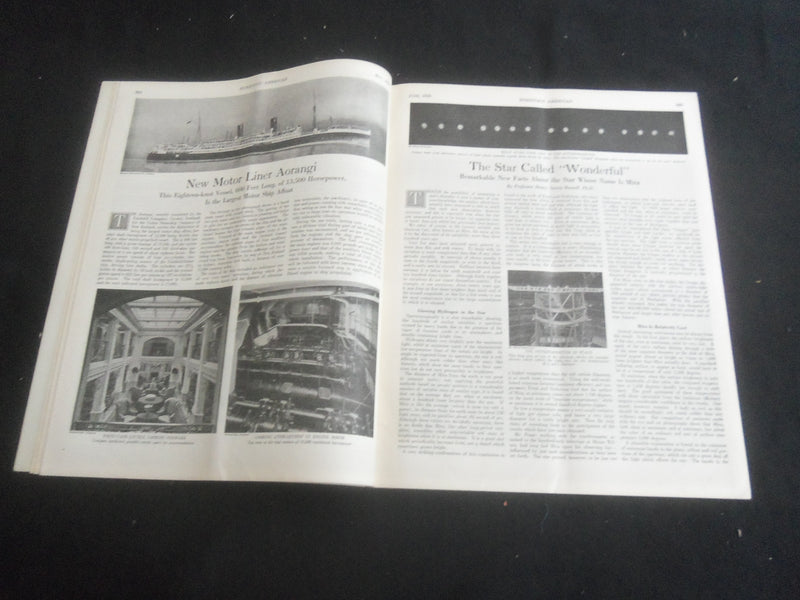 1925 JUNE SCIENTIFIC AMERICAN MAGAZINE - VACATION GEOLOGY - B 5535O