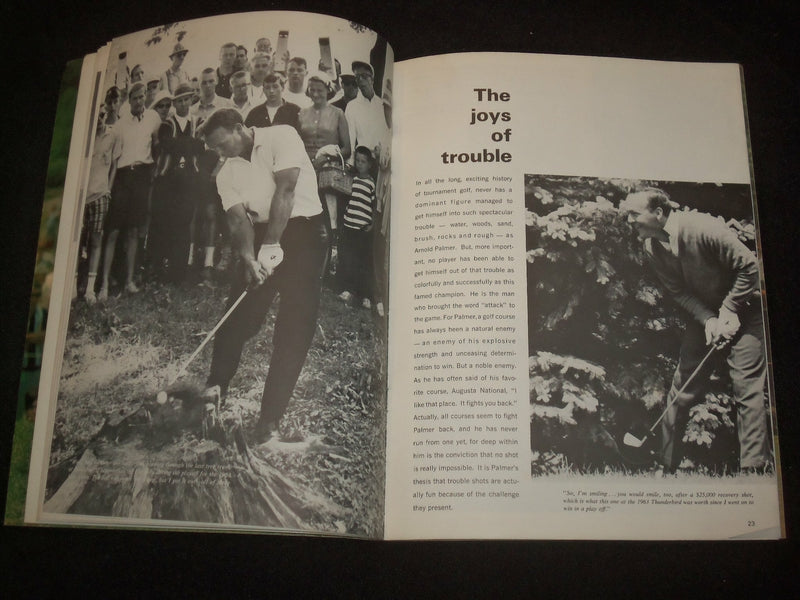 1966 ARNOLD PALMER THE MAN AND THE GOLFER MAGAZINE - VOLUME 1 - ST 6346