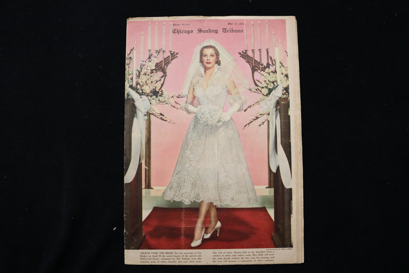 1951 MAY 13 CHICAGO SUNDAY TRIBUNE MAGAZINE - ARLENE DAHL COVER - E 26241