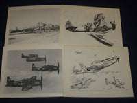 1979-1981 AERO 'N' PHOTOS MAGAZINE LOT OF 4 - AIRPLANE - NICE PHOTOS - J 1546