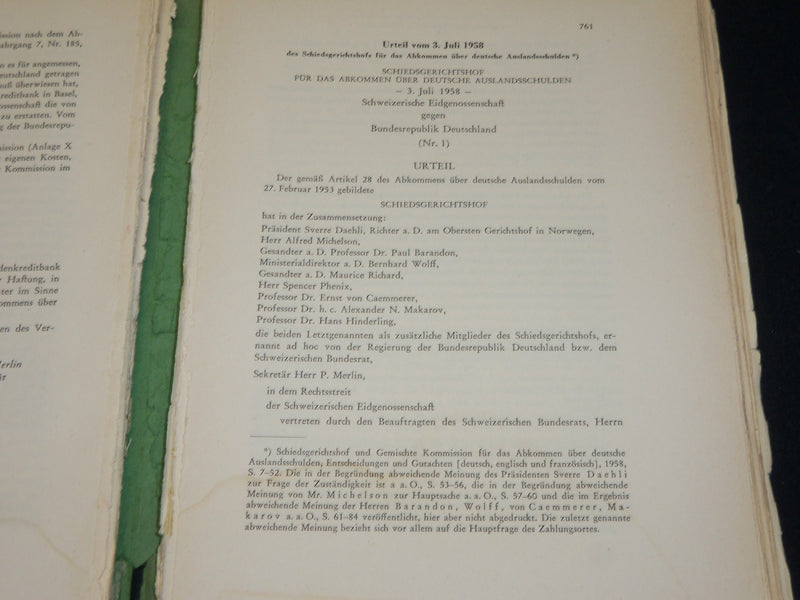 1951-1958 MAX PLANCK INSTITUT ZEITSCHRIFT GERMAN MAGAZINE LOT OF 5 - WR 106I