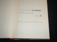 1953 THE COMPLETE WORKS OF O'HENRY BY HARRY HANSEN - VOLUME 1 & 2 - KD 5293M