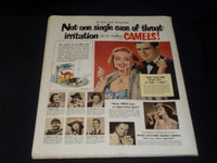 1949 OCTOBER 8 COLLIER'S MAGAZINE NICE FRONT COVER & ADS - E 4330