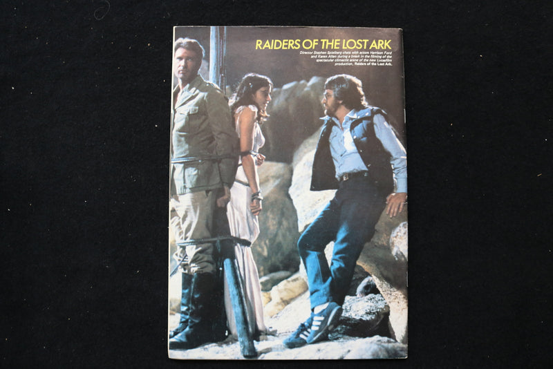 1982 STARBURST MAGAZINE - RAIDERS OF THE LOST ARK COVER - E 24481