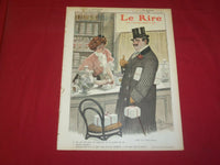 1908 FEB 15 LE RIRE MAGAZINE-NOUVELLE SERIE #263-CHEZ LE PARFUMEUR-FRENCH-FR1601