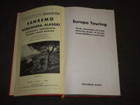 1955 EUROPA TOURING AUTOMOBILE GUIDE BOOK - HALLWAG BERN - NICE MAPS - KD 4885
