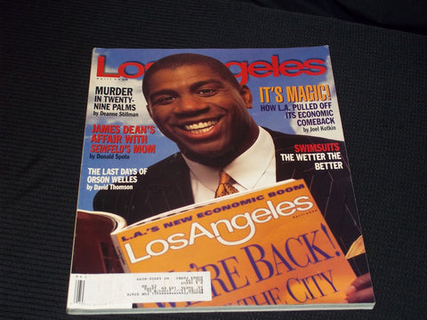 1996 APRIL LOS ANGELES MAGAZINE - MAGIC JOHNSON FRONT COVER - E 13743