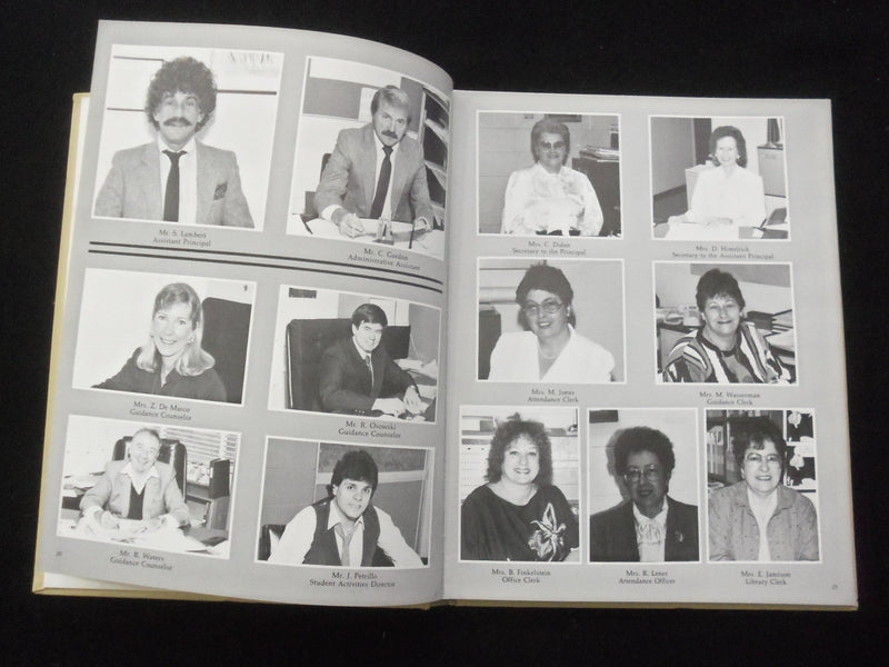 1987 SANDPRINTS CARL SANDBURG MIDDLE SCHOOL YEARBOOK - OLD BRIDGE, NJ - YB 3184
