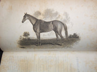 1836-1837 AMERICAN TURF REGISTER AND SPORTING MAGAZINE BOUND VOLUME - KD 7817